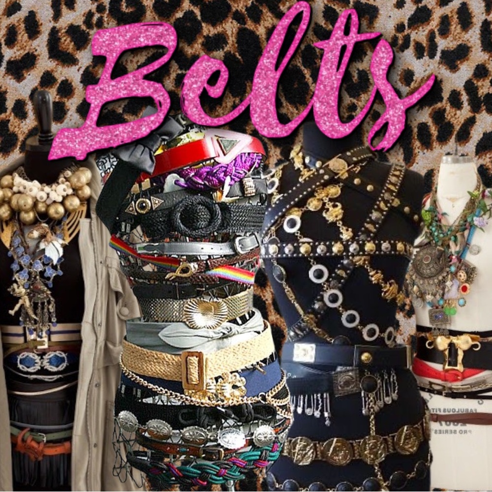Women’s Belts: This is a “category” listing for my women’s designer belts